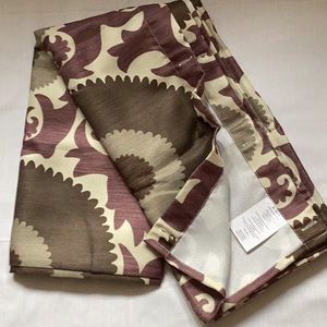 NWT Shower curtain brown / purple NIP